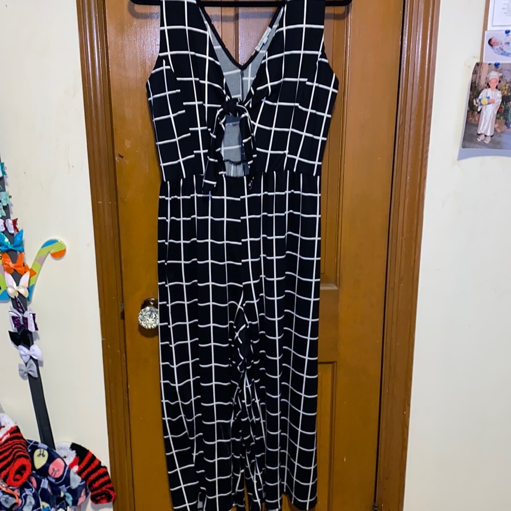 Black & White Jumpsuit